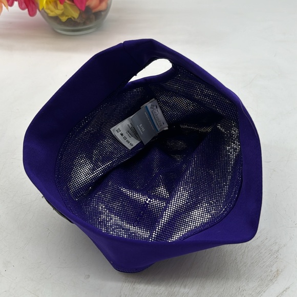 Columbia Small Blue Stretchy Winter Hat Running HT5564 - Picture 4 of 5